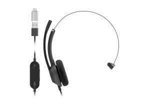 Headset 321 Wired Single Carbon Black USB-c Teams Qualified