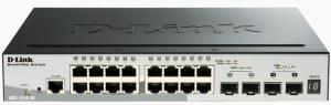 Switch Gigabit Websmart Dgs-1210-20 20-port With 16utp And 4 Sfp Ports