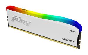 16GB Ddr4 3200mt/s Cl16 DIMM Fury Beast White RGB Se