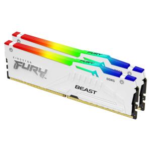 32GB Ddr5 6000mt/s Cl40 DIMM (kit Of 2) Beast White RGB Xmp