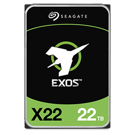 Hard Drive Exos X22 22TB SATA Sed 3.5in 7200rpm 6gb/s 512e/4kn