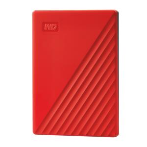 Hard Drive - My Passport - 2TB - USB-A/C 3.2 Gen 1 - Red