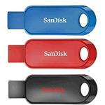 SanDisk Cruzer Snap - 32GB USB Stick - USB 2.0 - 3pk