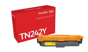 Compatible Everyday Toner Cartridge - Brother TN-242Y - Standard Capacity - 1400 Pages - Yellow
