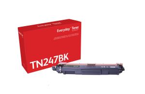 Compatible Everyday Toner Cartridge - Brother TN-247BK - High Capacity - 3000 Pages - Black