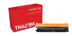 Compatible Everyday Toner Cartridge - Brother TN-421BK - Standard Capacity - 3000 Pages - Black