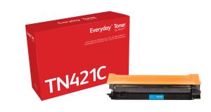 Compatible Everyday Toner Cartridge - Brother TN-421C - Standard Capacity - 1800 Pages - Cyan
