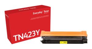 Compatible Everyday Toner Cartridge - Brother TN-421Y - High Capacity - 4000 Pages - Yellow