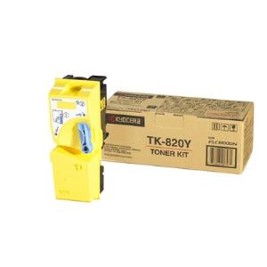 Toner Cartridge - Tk-820y - Standard Capacity - 7k Pages - Yellow
