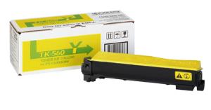 Toner Cartridge - Tk-560y - Standard Capacity - 10k Pages - Yellow