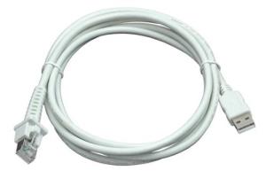 Cable USB Type A Tpuw Straight 2m White