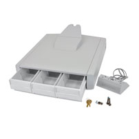 Sv44 Primary Triple Drawer For LCD Cart (grey/white)