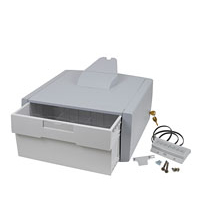 Sv44 Primary Single Tall Drawer For Laptop Carts (grey/white)