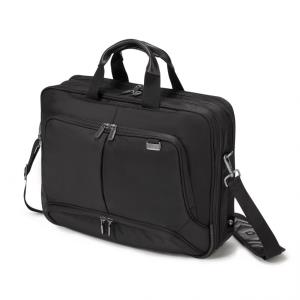 Top Traveller Pro - 14-15.6in Notebook Case - Black / 1680d Rpet Polyester