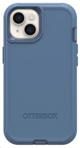 iPhone 15 Plus Case Defender Series - Baby Blue Jeans (Blue)